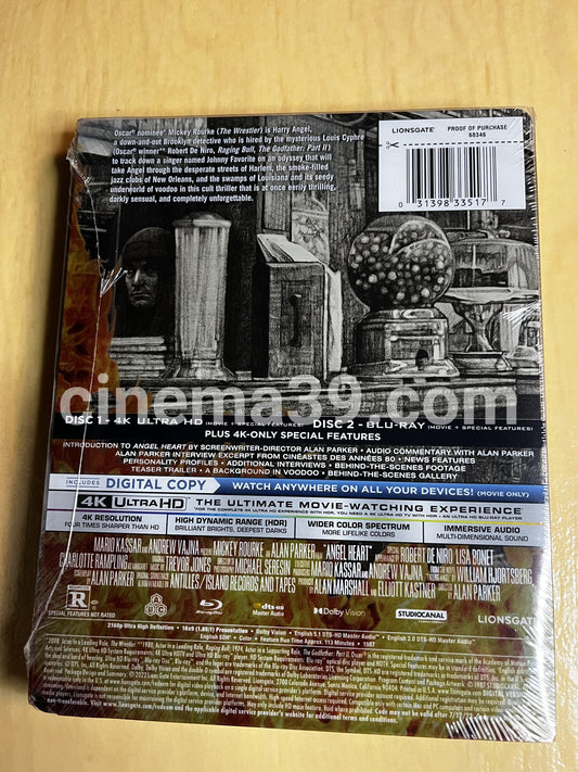 Angel Heart  Película 4K Steelbook