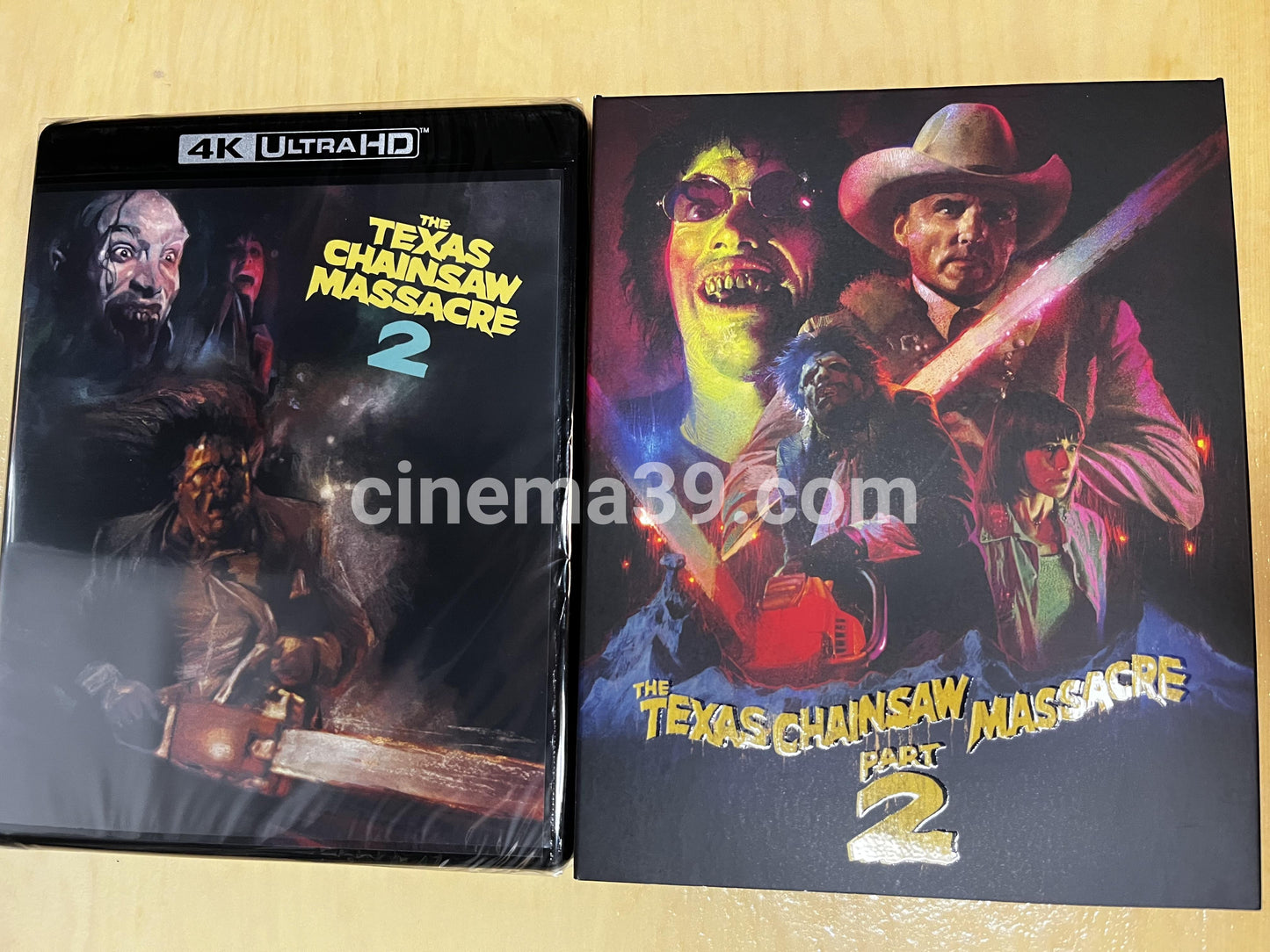 The Texas Chainsaw Massacre 2 Película 4K con Slip