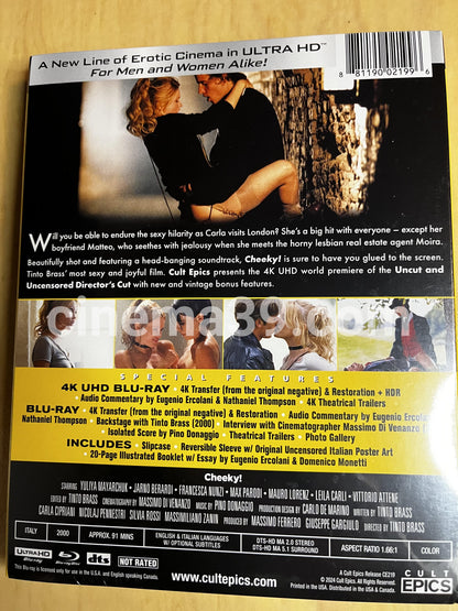 Cheeky! Película 4K con slip + Blu-ray