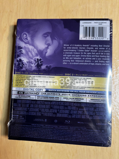 La La Land Steelbook 4K + Blu-ray *Leer nota