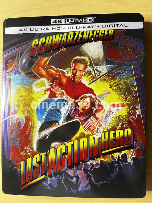 Last Action Hero Steelbook 4K + Blu-ray