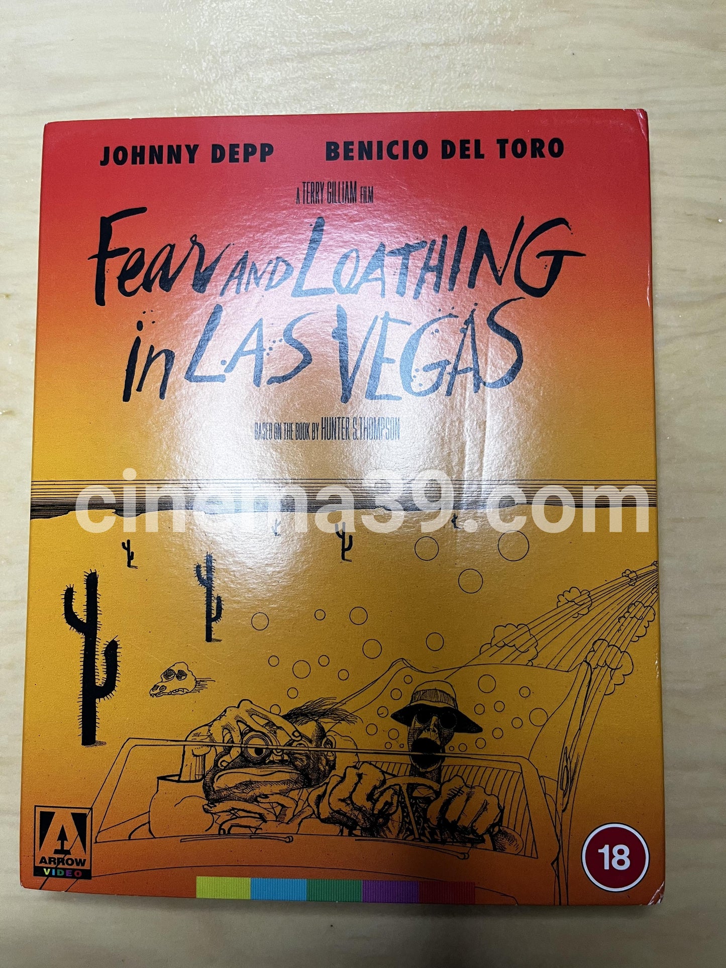 Fear And Loathing In Las Vegas Película 4K Edición Limitada Arrow