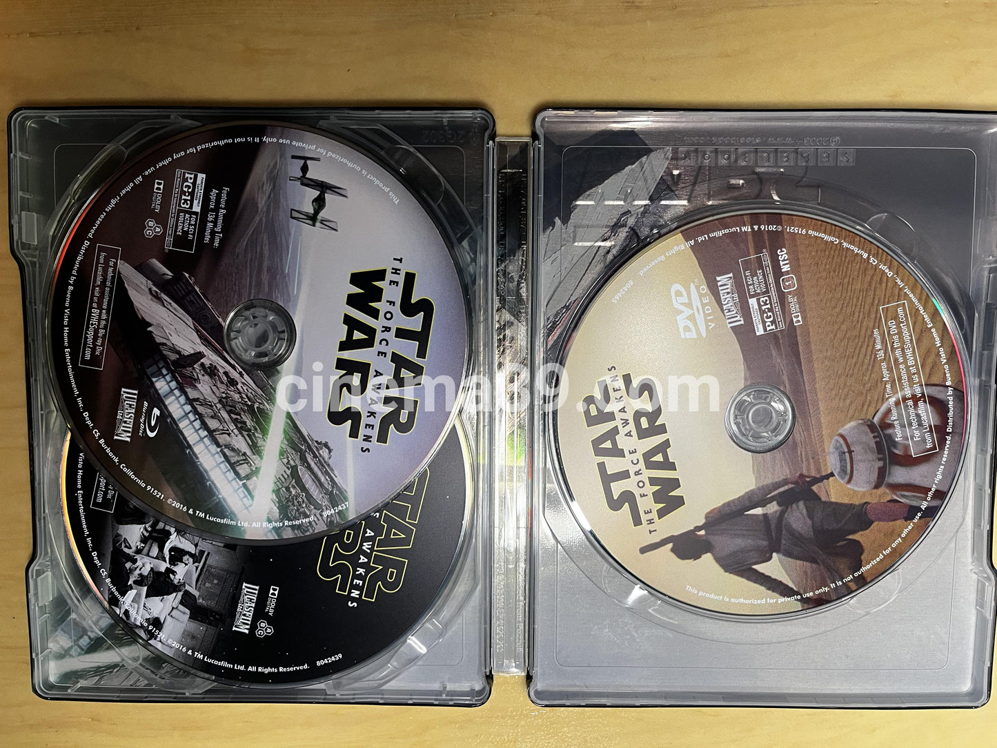 Star Wars The Force Awakens Blu-ray + DVD