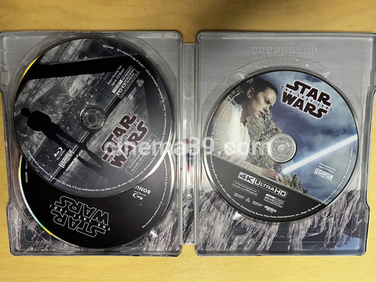 Star Wars The Last Jedi 4K Steelbook + Blu-ray