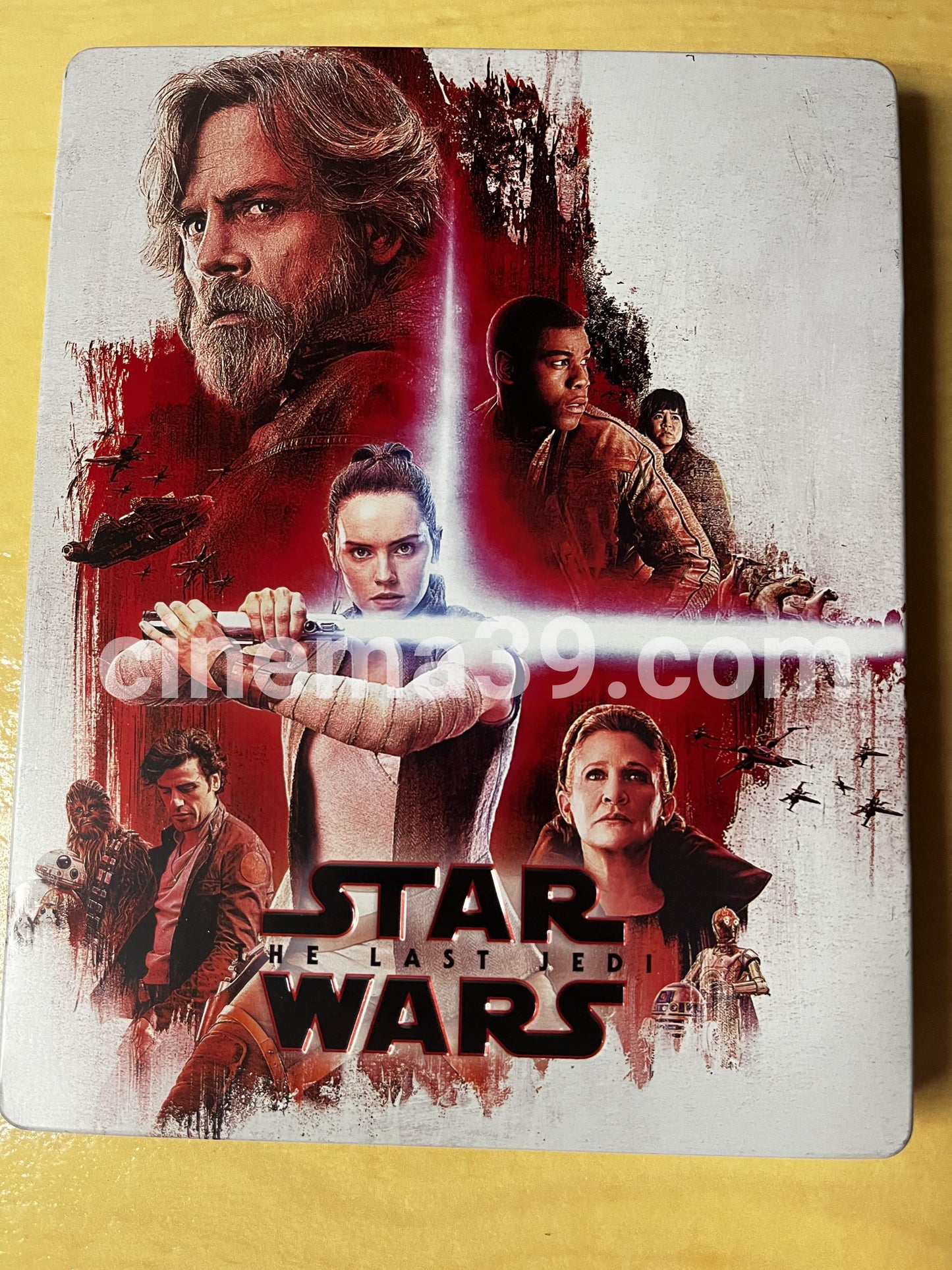 Star Wars The Last Jedi 4K Steelbook + Blu-ray
