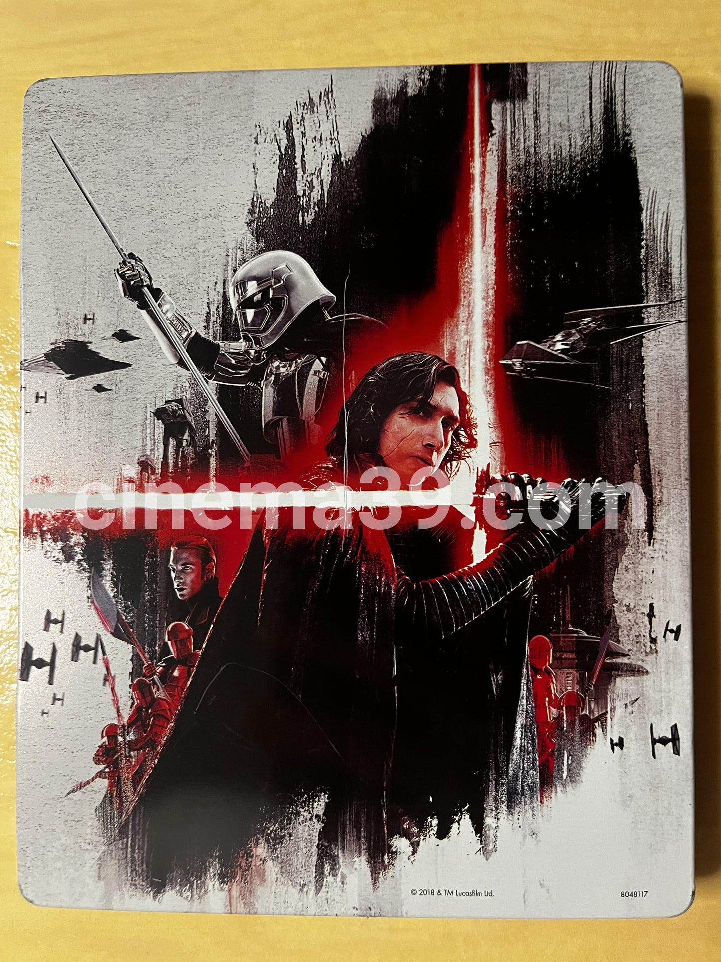 Star Wars The Last Jedi 4K Steelbook + Blu-ray