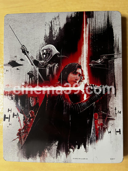 Star Wars The Last Jedi 4K Steelbook + Blu-ray