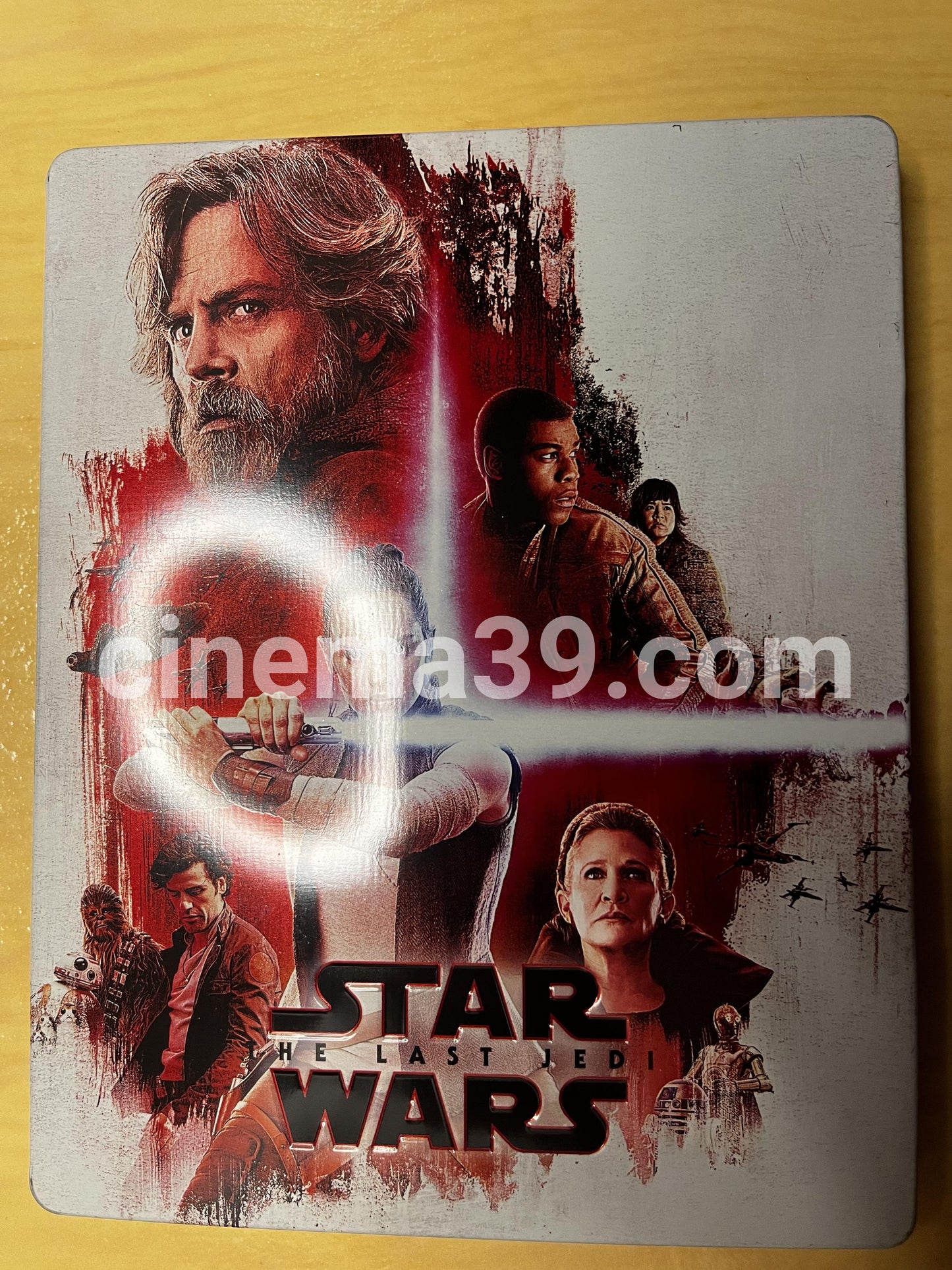 Star Wars The Last Jedi 4K Steelbook + Blu-ray