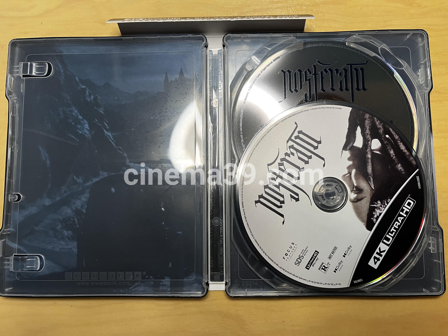 [Usado] Nosferatu 4K Steelbook + Bluray