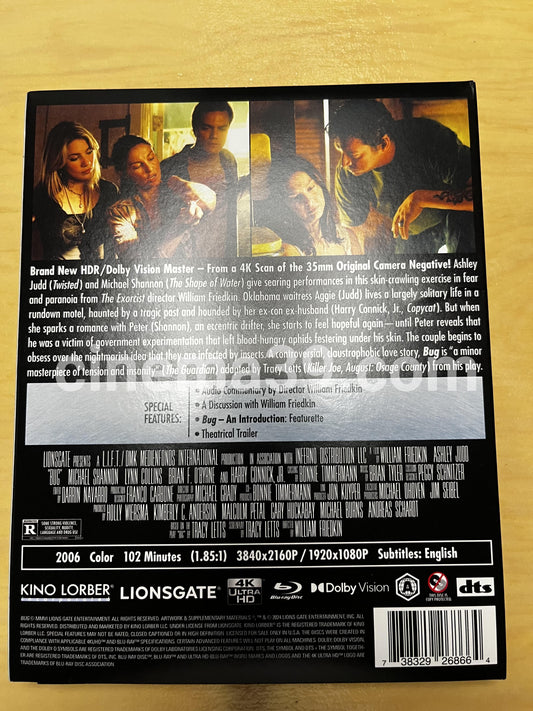 Bug Película 4K + Blu-ray