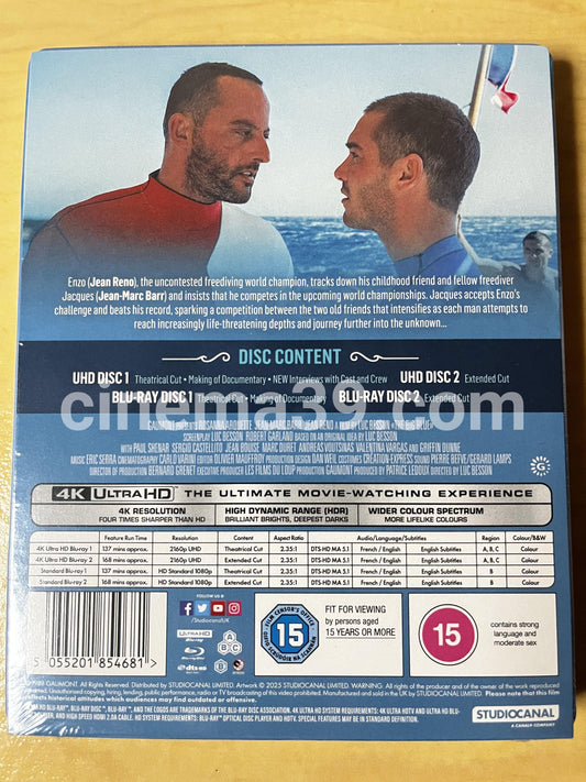 Le Grande Bleu 4K Steelbook + Blu-ray