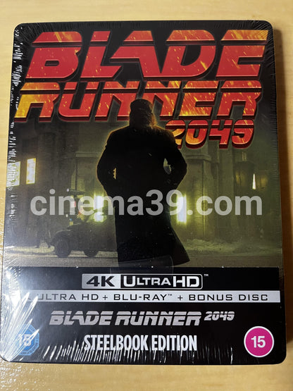 Blade Runner 2049 4K Steelbook + Blu-ray