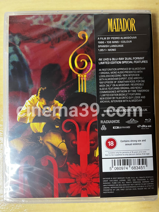 Matador Película 4K + Blu-ray