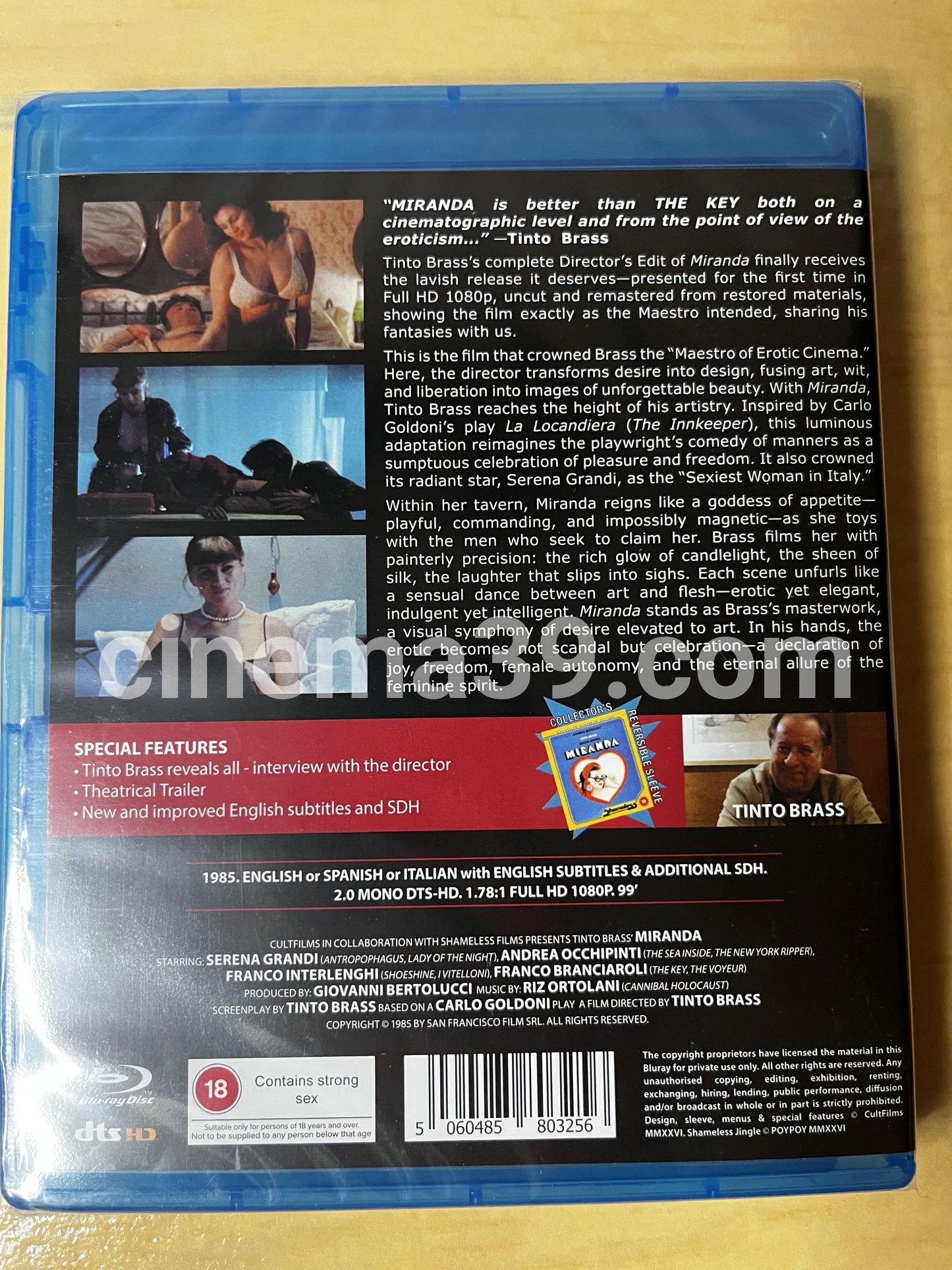 Miranda Blu-ray
