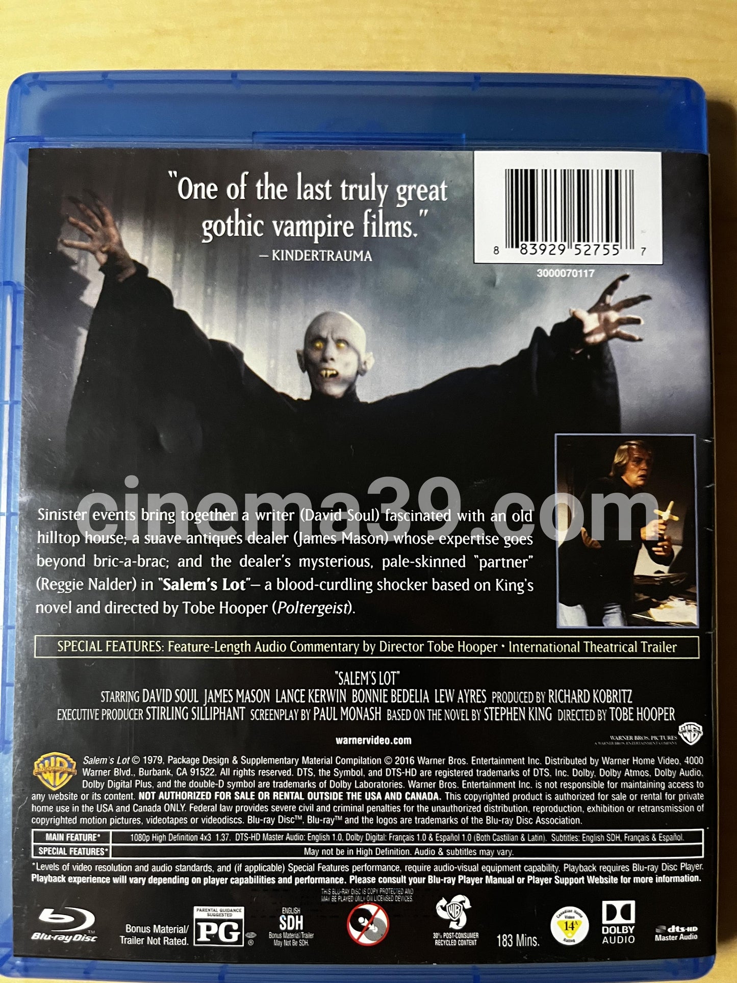 Salem's Lot Blu-ray