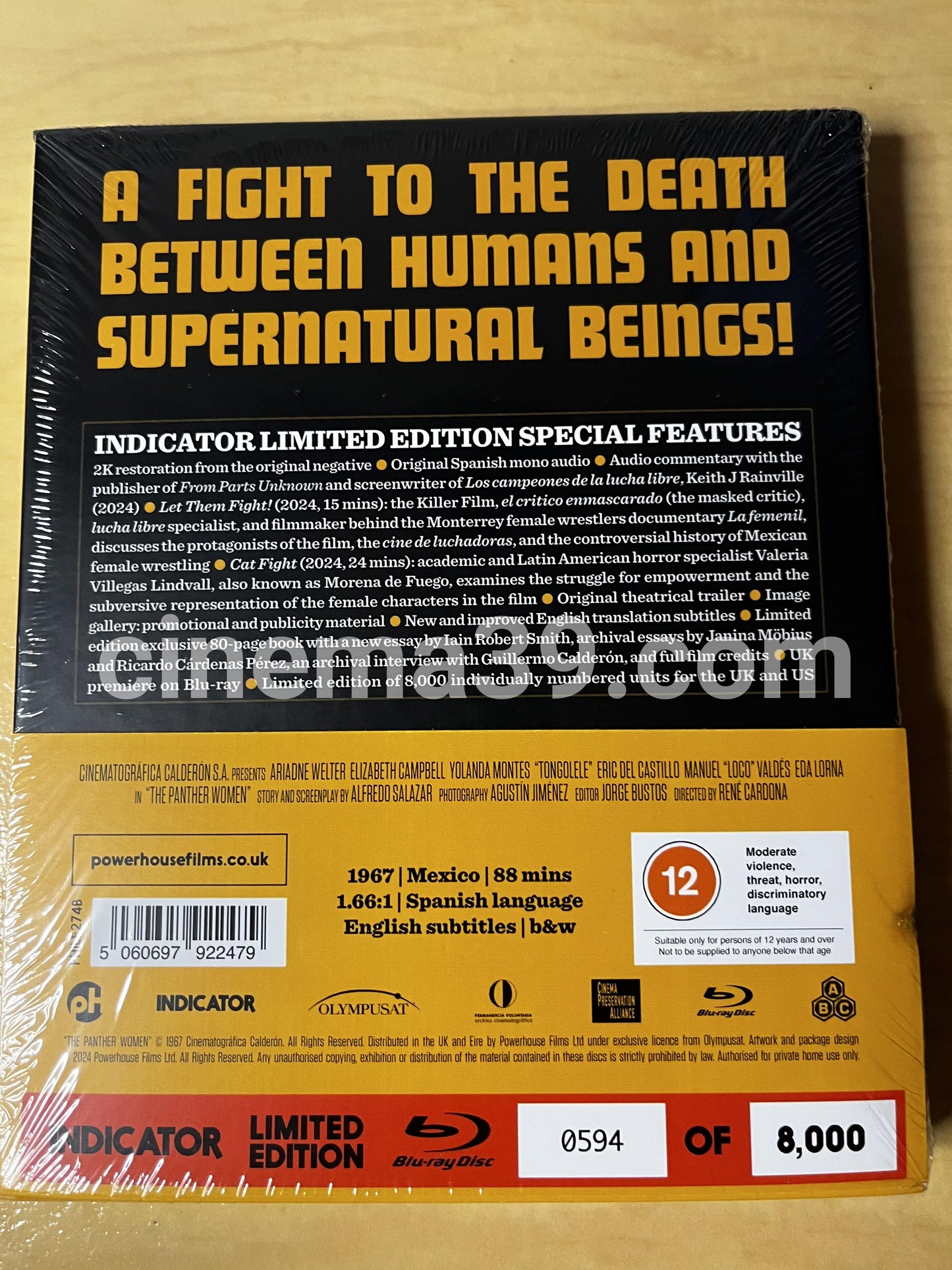 La Mujeres Pantera Blu-ray Edición Limitada Indicator