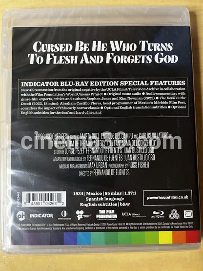 El Fantasma del Convento Película Blu-ray Edición Estándard Indicator