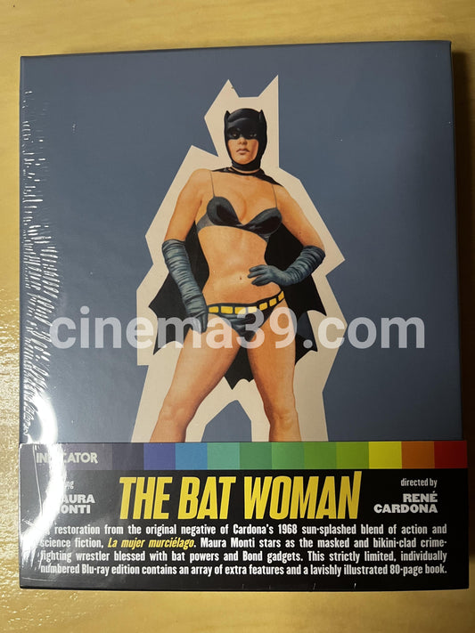 La Mujer Murciélago Película Blu-ray Edicion Limitada Indicator