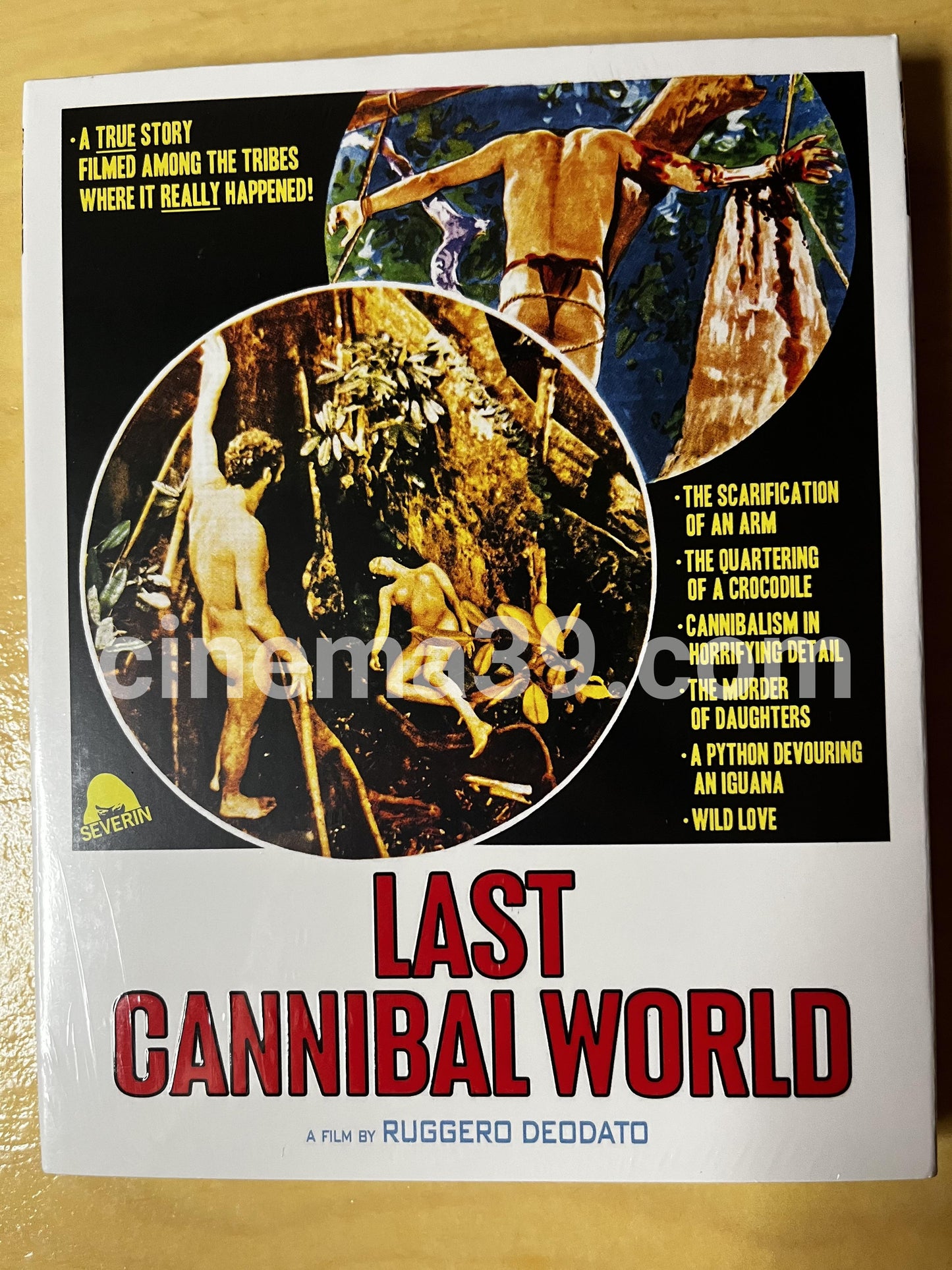 Last Cannibal World Película 4K + Blu-ray con libreto y slipcover Edición Limitada