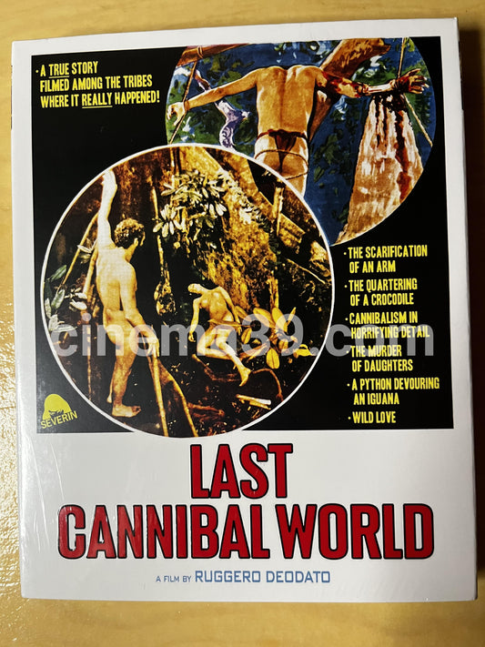 Last Cannibal World Película 4K + Blu-ray con libreto y slipcover Edición Limitada