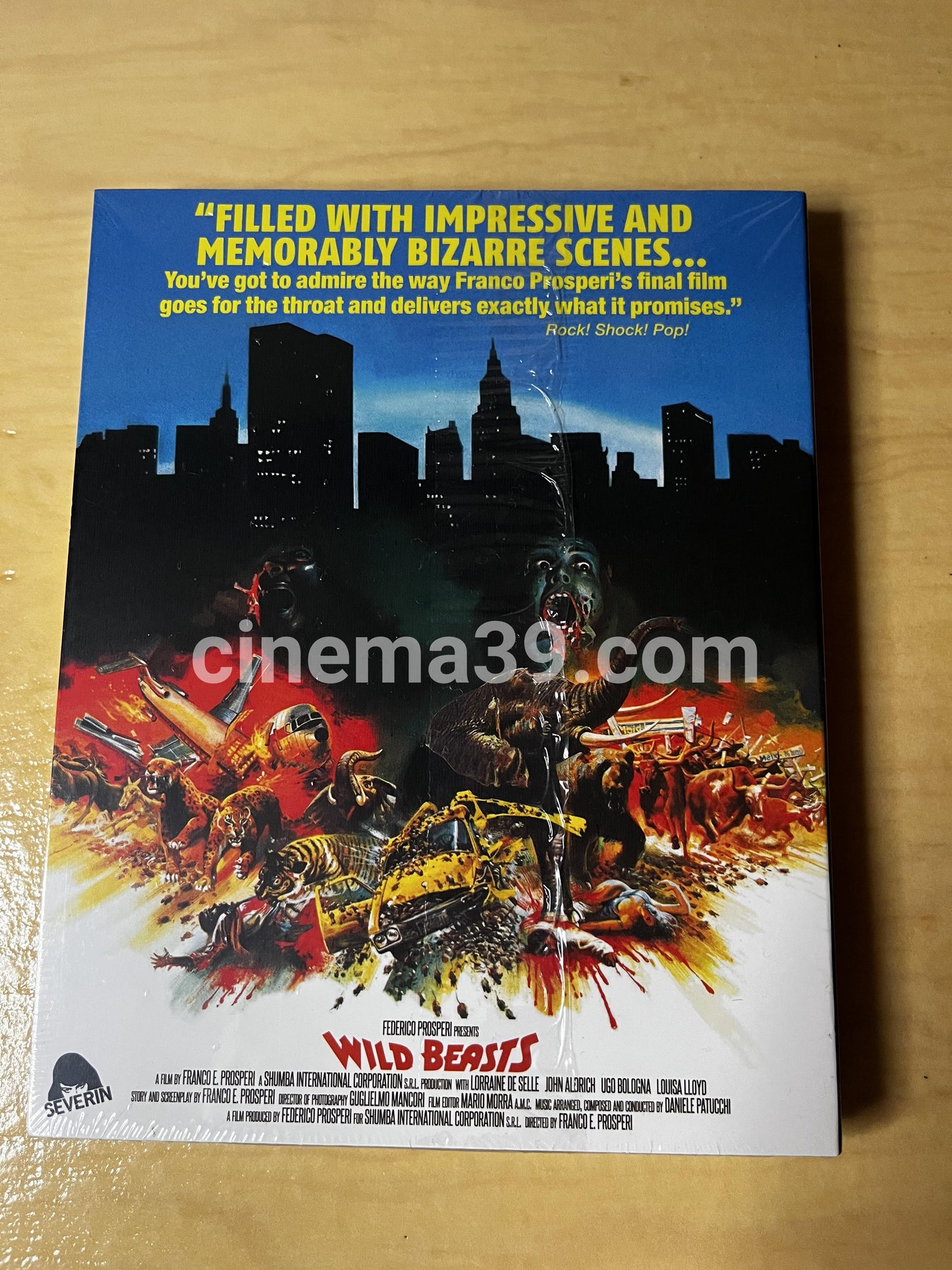 Wild Beasts Película 4K + Blu-ray con Slipcover Edición Limitada