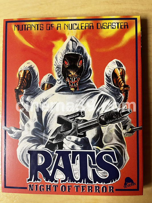 Rats Night of Terror Película 4K + Blu-ray + CD Edición Limitada