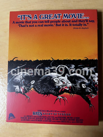 Rats Night of Terror Película 4K + Blu-ray + CD Edición Limitada