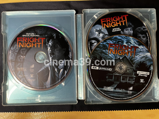 [Usado] Fright Night - Noche de Miedo (1985) - Steelbook 4K + Bluray