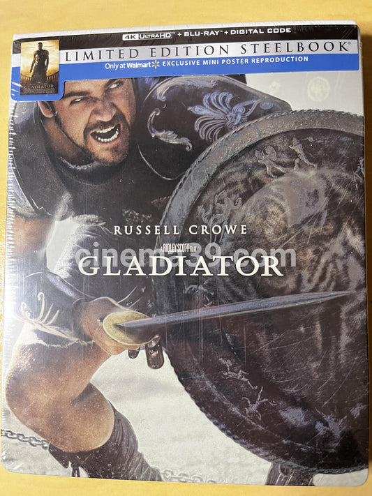 Gladiator 4K Steelbook + Blu-ray + Digital