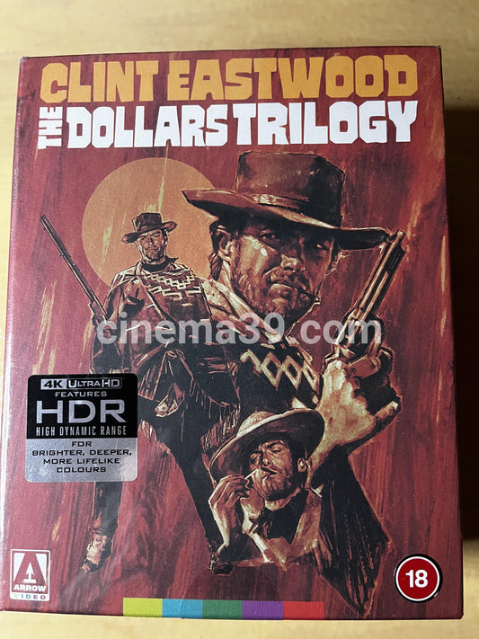 The Dollars Trilogía Películas 4K Arrow Video Edición Limitada