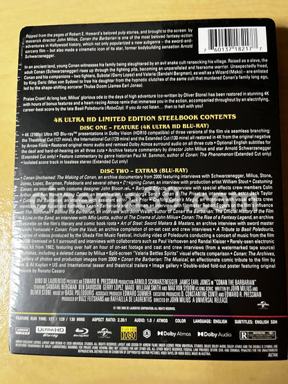 Conan Película 4K Steelbook + Blu-ray