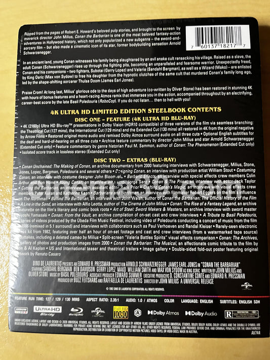 Conan Película 4K Steelbook + Blu-ray
