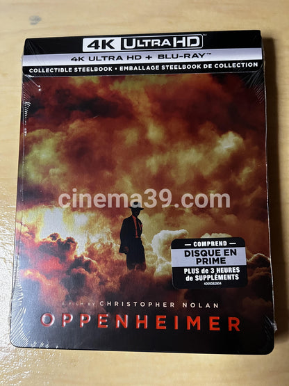 Oppenheimer Steelbook 4K + Blu-ray