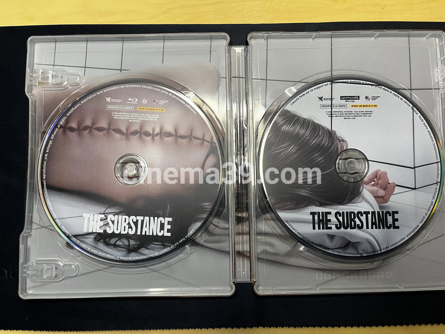 The Substance Steelbook 4K + Blu-ray