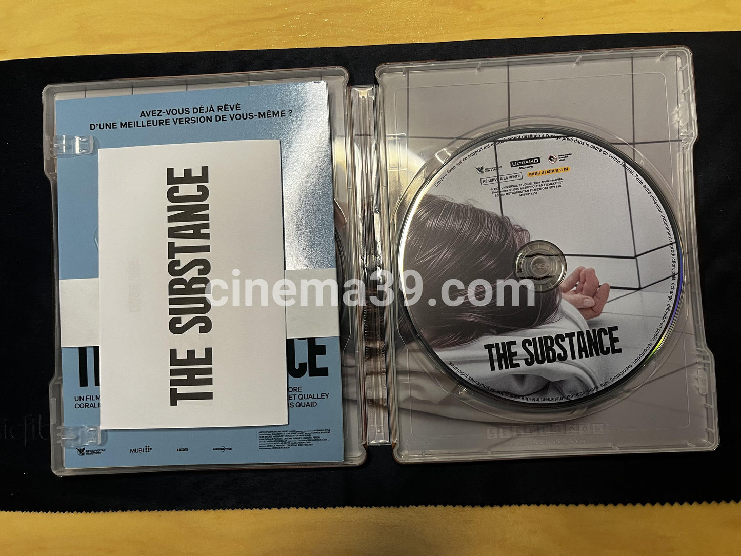 The Substance Steelbook 4K + Blu-ray