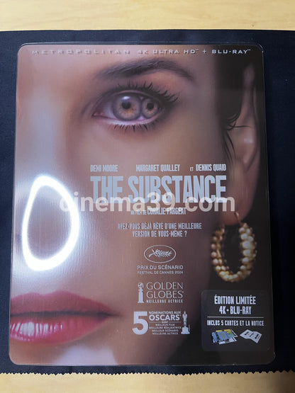 The Substance Steelbook 4K + Blu-ray