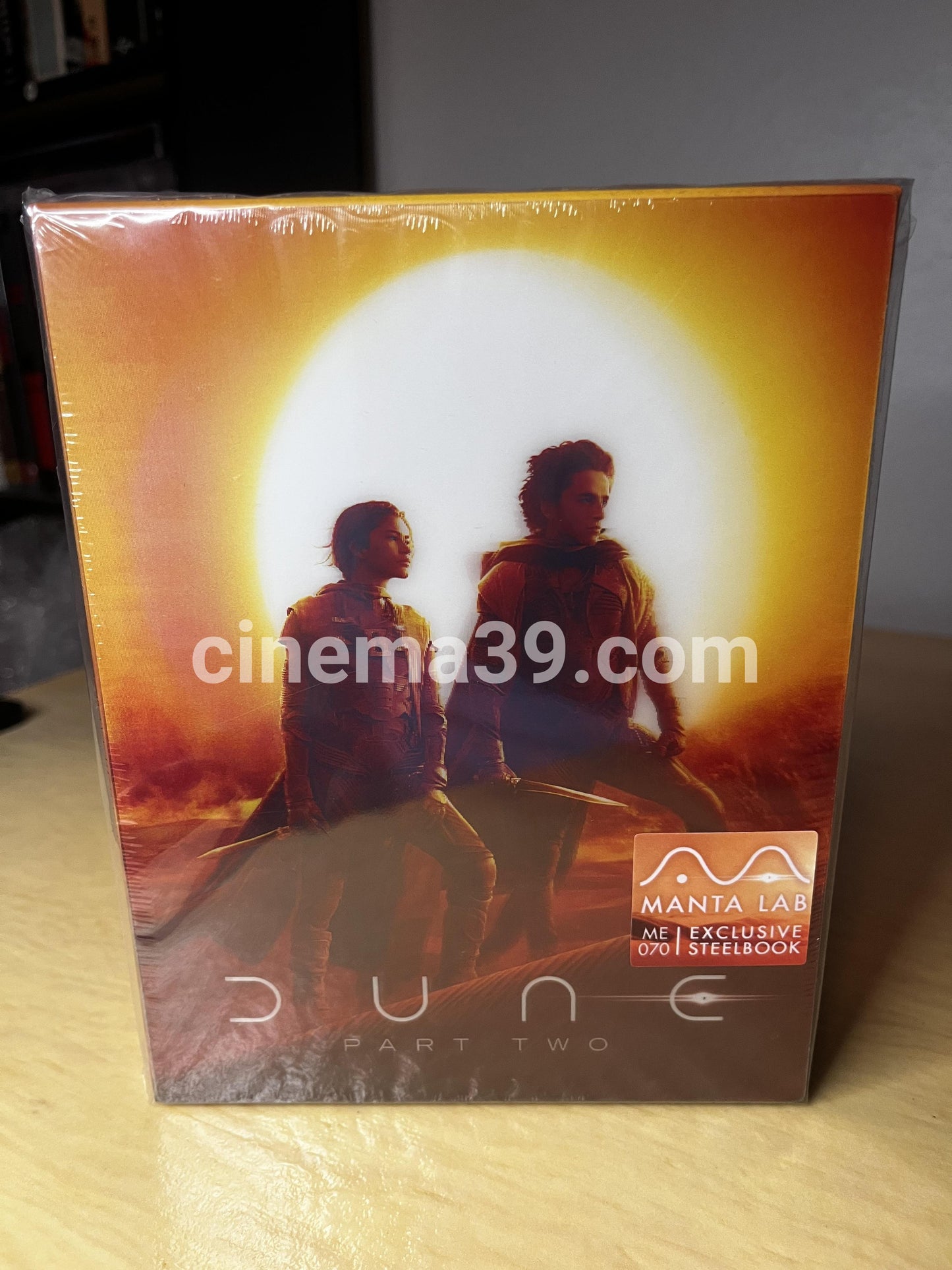 Dune: Part Two 4K Blu-ray Steelbook Manta Lab Exclusive ME#70 Double Lenticular Full Slip A