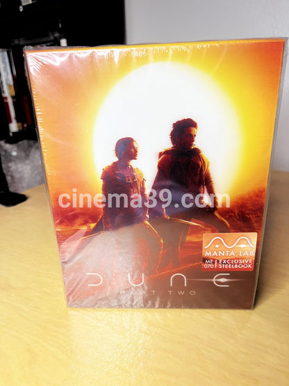 Dune: Part Two 4K Blu-ray Steelbook Manta Lab Exclusive ME#70 Double Lenticular Full Slip A