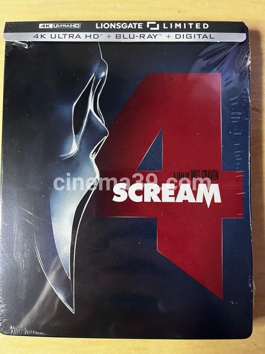 Scream 4 SteelBook 4K