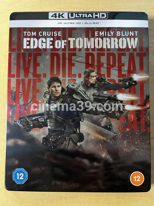 Edge of Tomorrow Steelbook 4K + Blu-ray