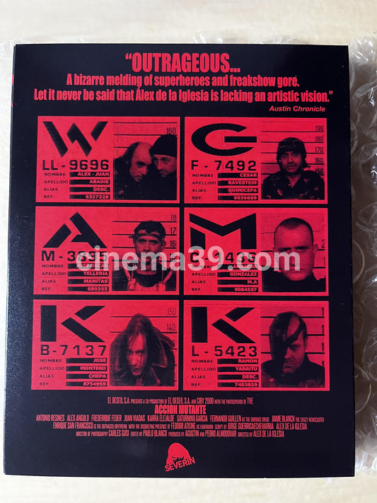 Acción Mutante Película 4K + Blu-ray