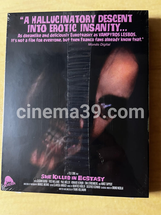 She Killed In Ecstasy Película 4K + Blu-ray