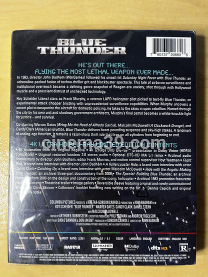 Blue Thunder Película 4K