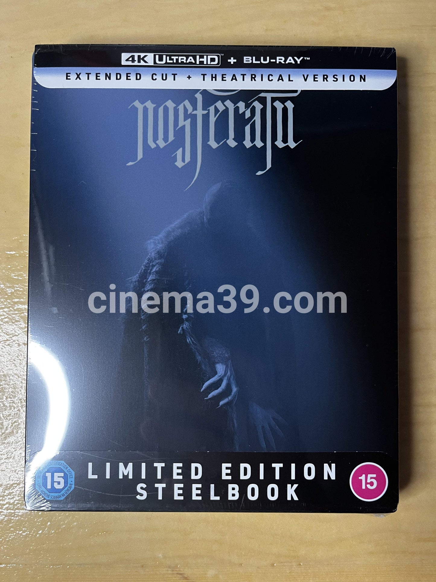 Nosferatu 4K Steelbook + Blu-ray Edición Limitada