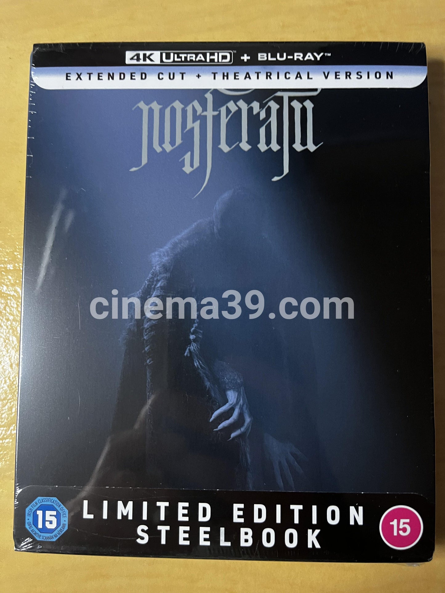 Nosferatu 4K Steelbook + Blu-ray Edición Limitada