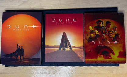 Dune: Part Two 4K Blu-ray Steelbook Manta Lab Exclusive ME#70 Full Slip