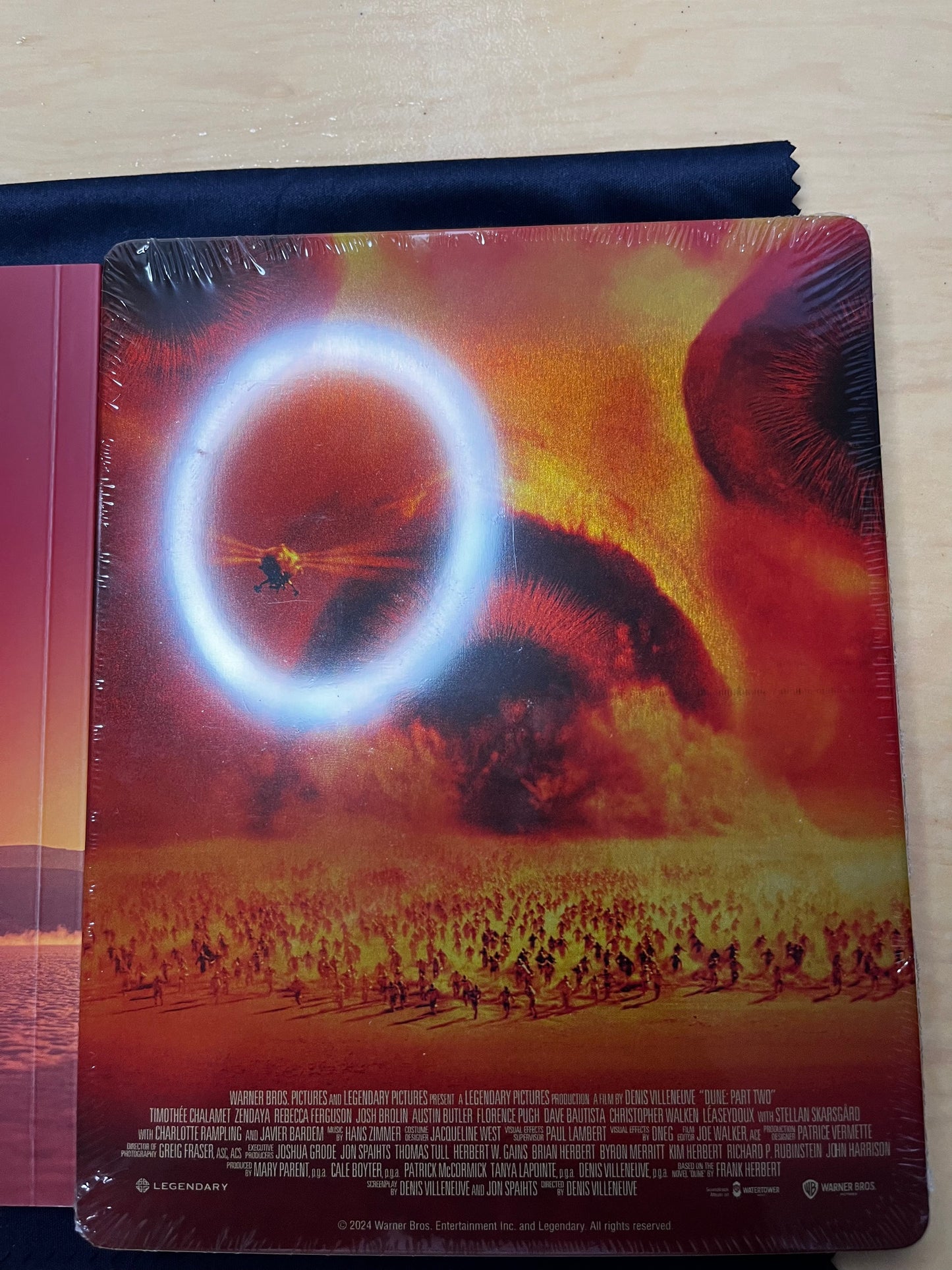 Dune: Part Two 4K Blu-ray Steelbook Manta Lab Exclusive ME#70 Full Slip