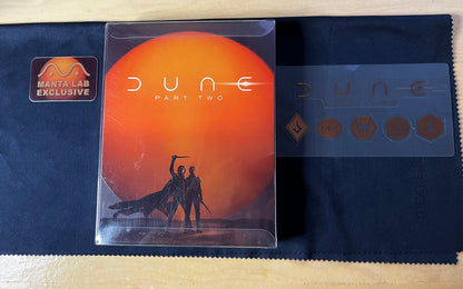 Dune: Part Two 4K Blu-ray Steelbook Manta Lab Exclusive ME#70 Full Slip