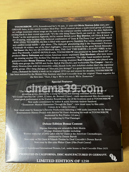 Tomorrow Película Blu-ray Edición Limitada Deluxe