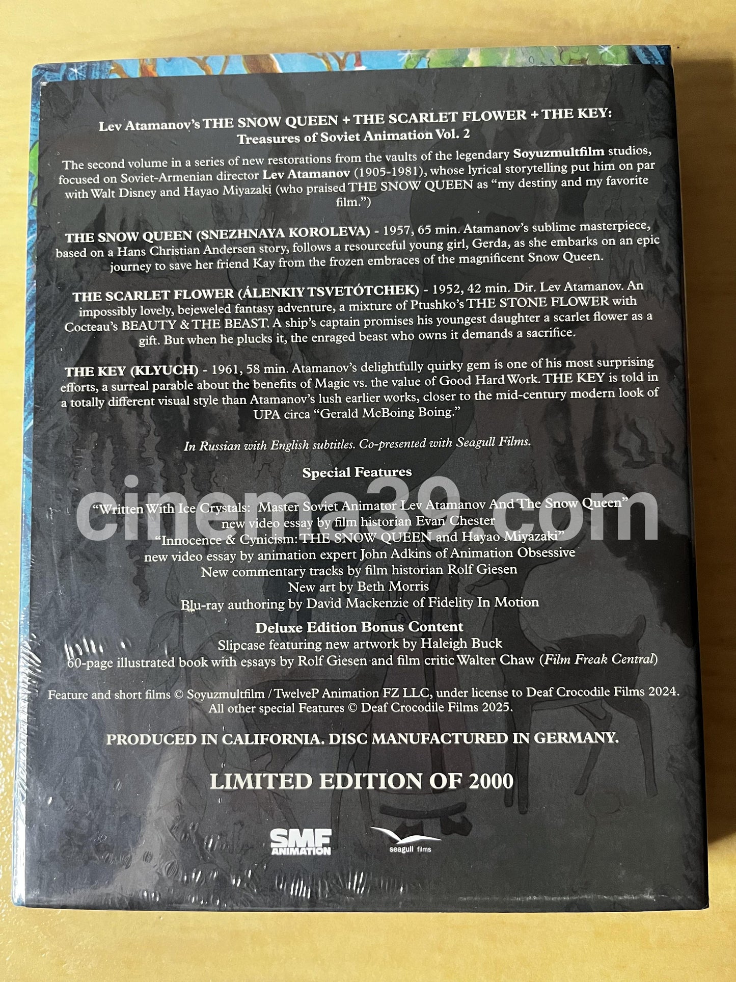 Treasures of Soviet Animation Vol 2 Pelicula Blu-ray Edición Deluxe Limitada